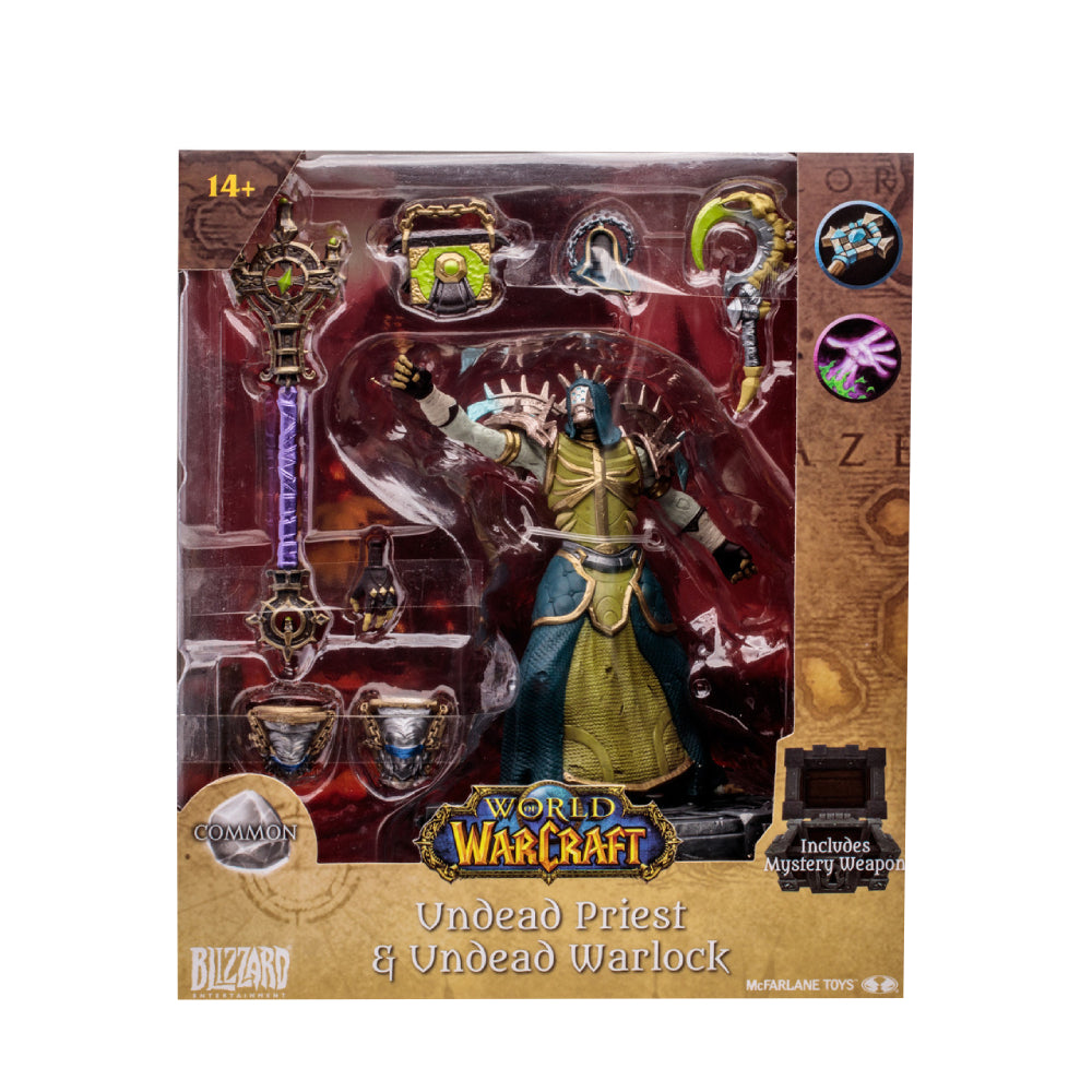 Figurina Articulata World of Warcraft Undead Priest, Warlock 15 cm