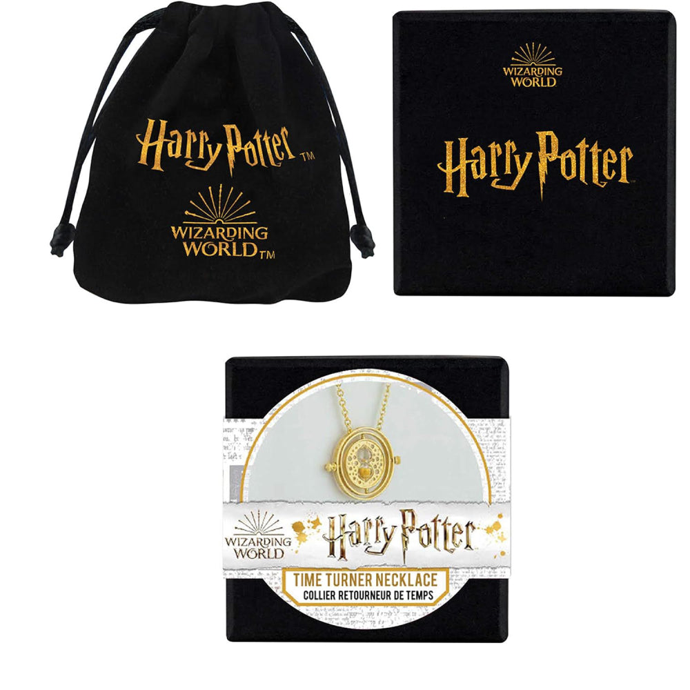 Lantisor si Pandantiv Harry Potter Time-Turner with Gift Box