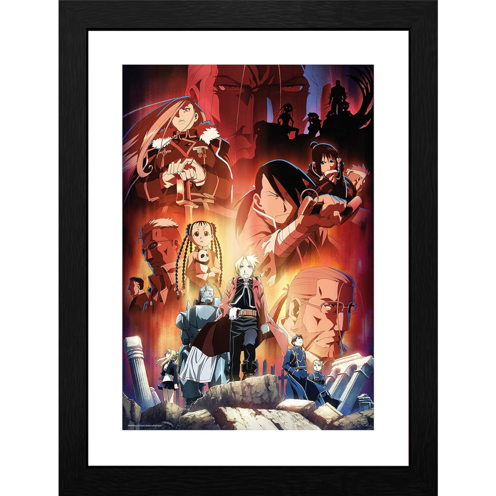 Poster cu Rama Fullmetal Alchemist - Key Art (30x40)