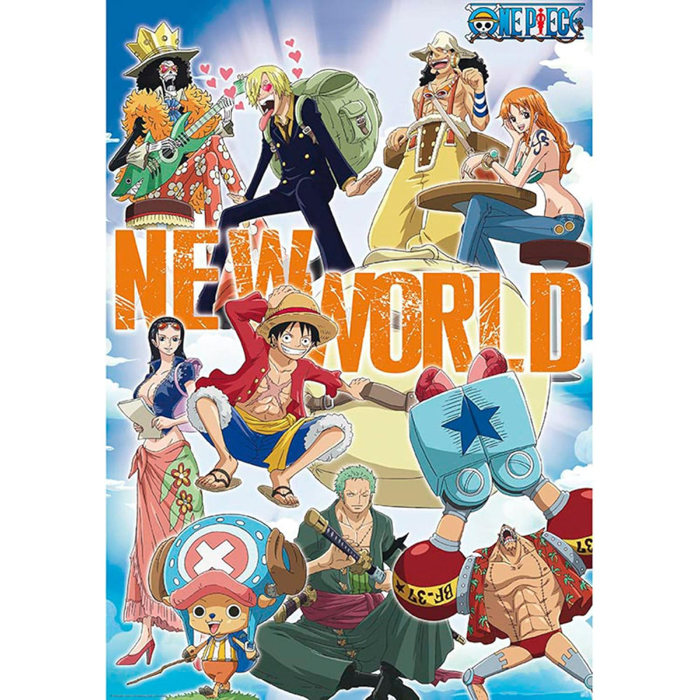 Poster Maxi One Piece - 91.5x61 - New World Team