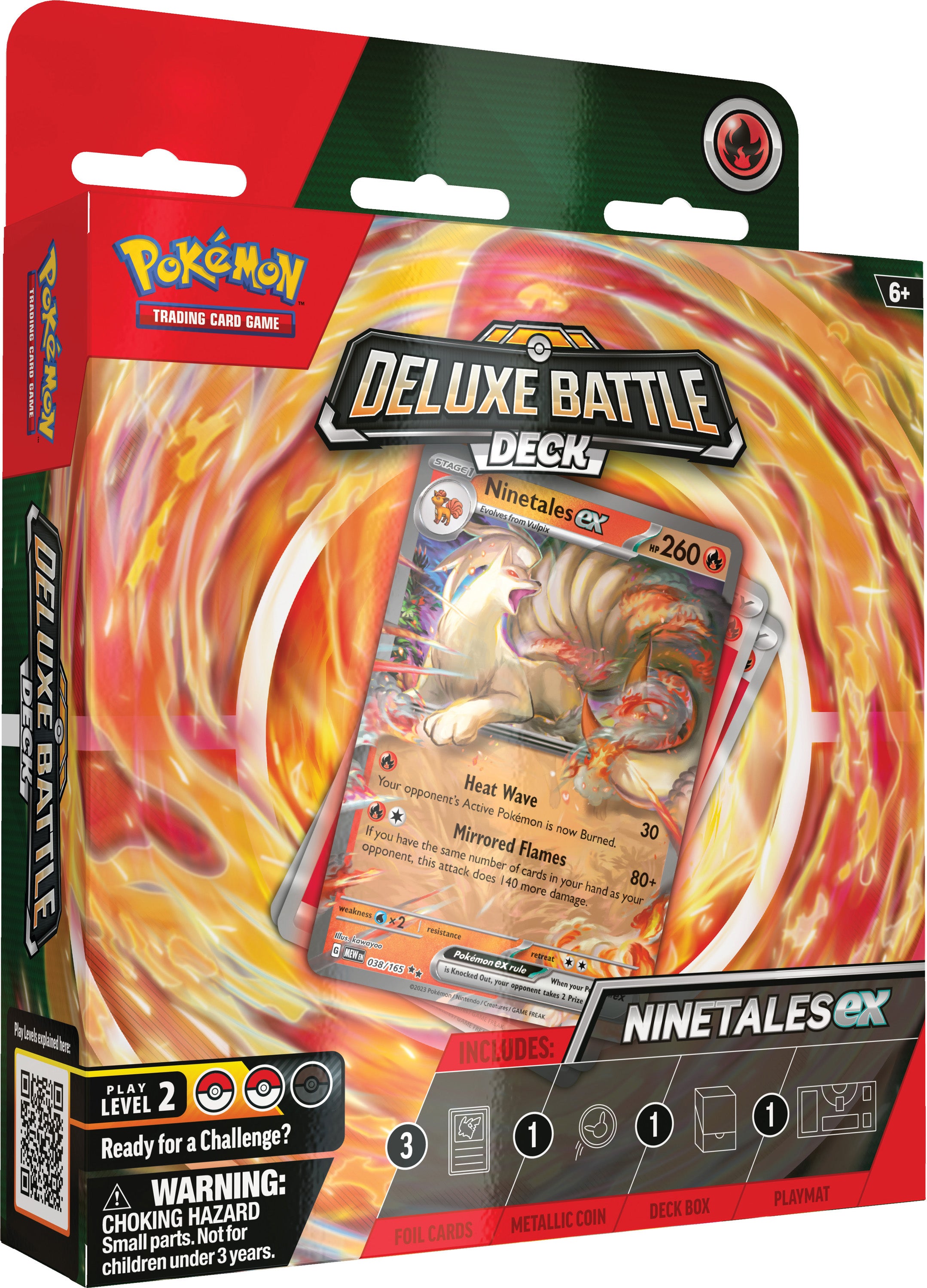 Pokemon Trading Card Game Deluxe Battle Decks Ninetales ex