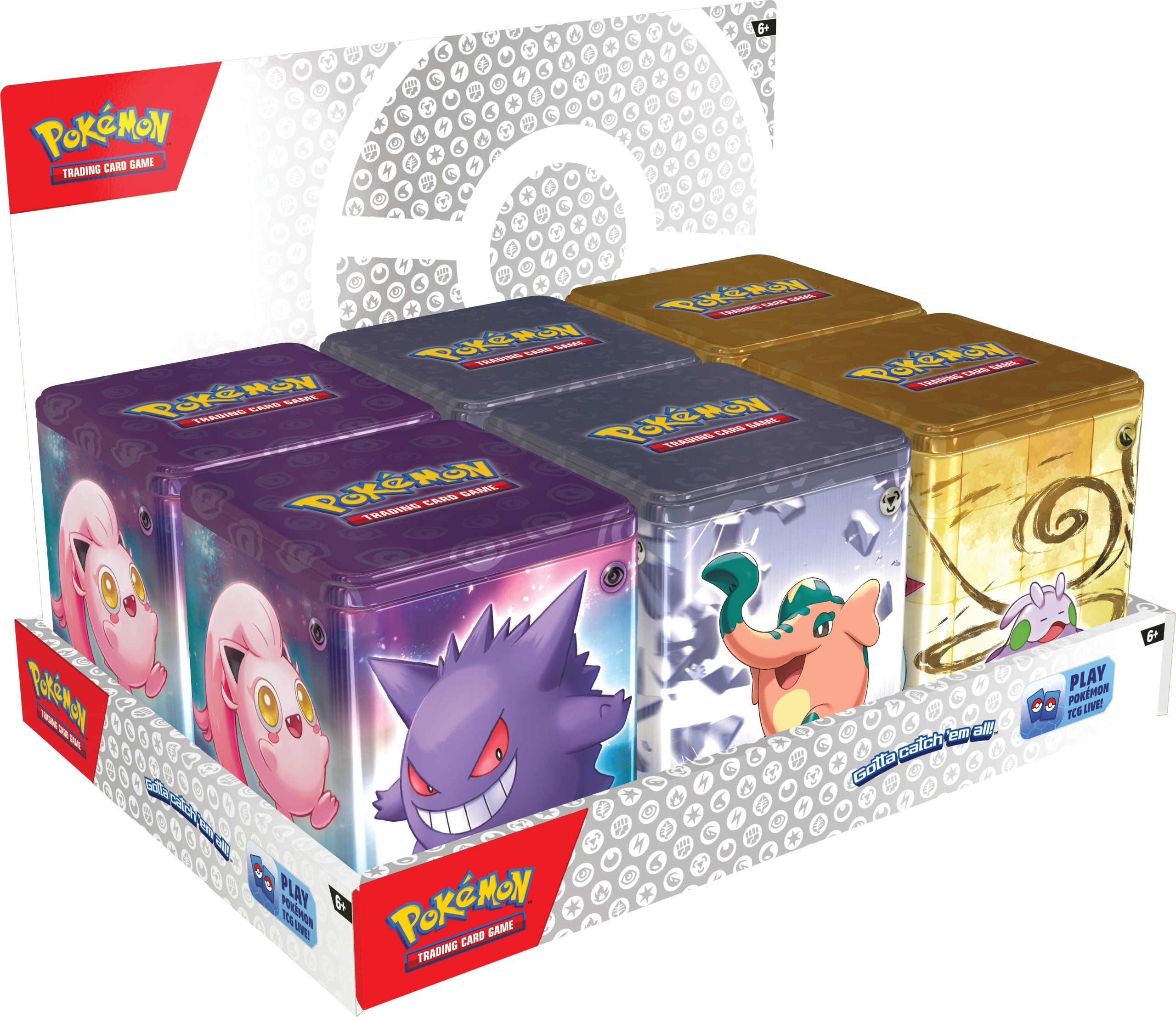 Pokemon Trading Card Game Stacking Tins (March 2024)