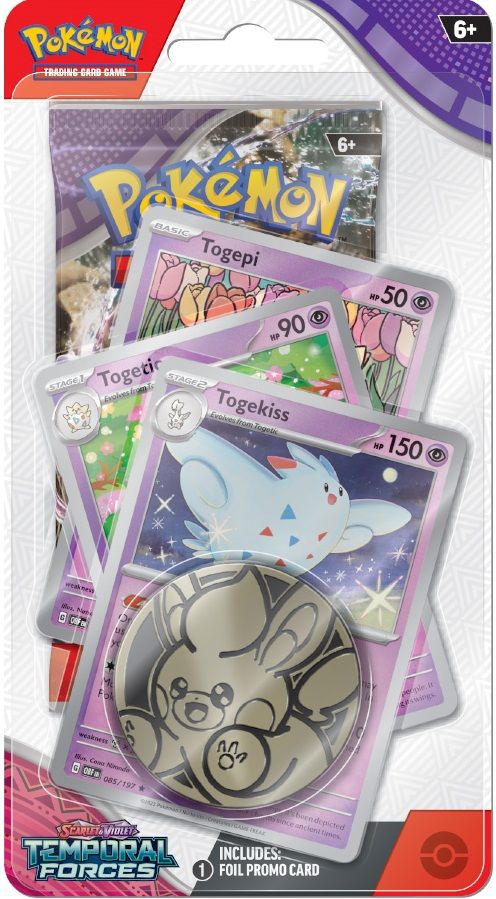 Pokemon TCG: Scarlet & Violet 5 - Temporal Forces - Premium Checklane - Togekiss