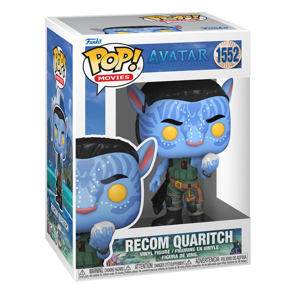 Figurina Funko POP Movies Avatar TWOW - Recom Quaritch