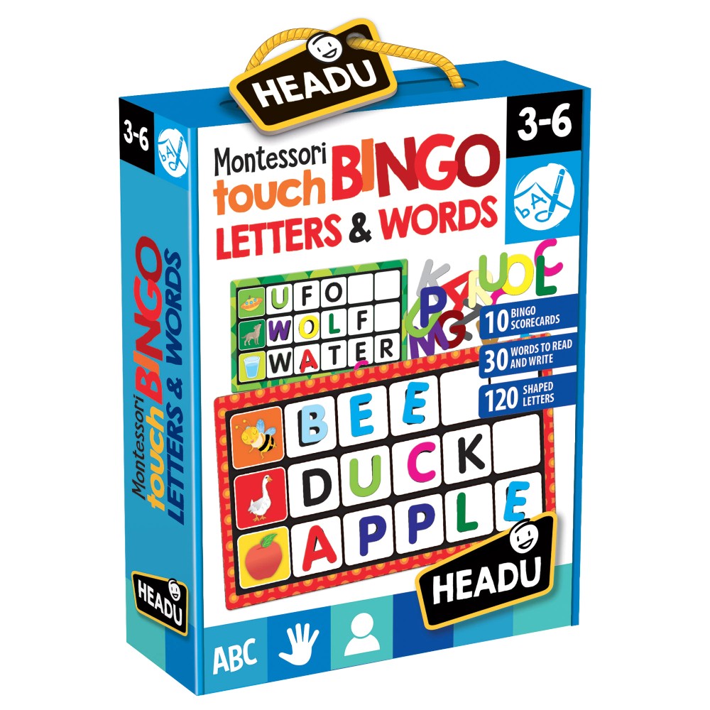 Joc Bingo Montessori Atingeti Imagini Si Cuvinte