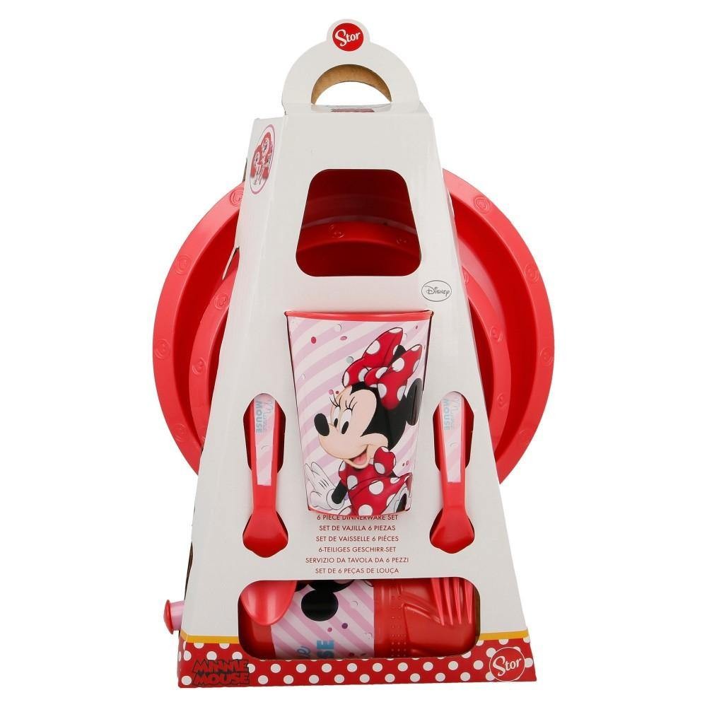 Set 6 Piese Gift Box Minnie Electric Doll