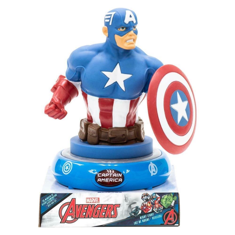Lampa Figurina Captain America 3D