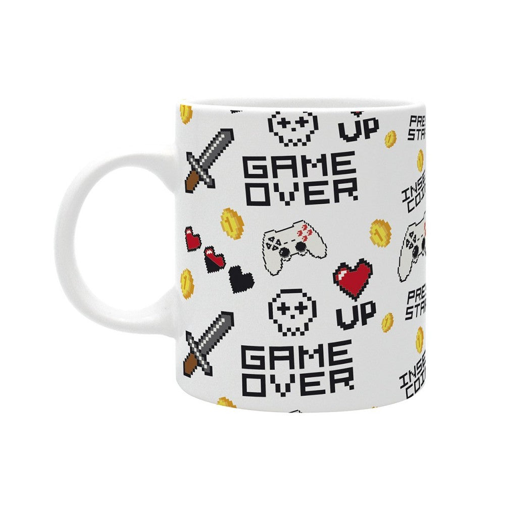 Cana Retro Gaming - 320ml - Happy Mix - Game Over White