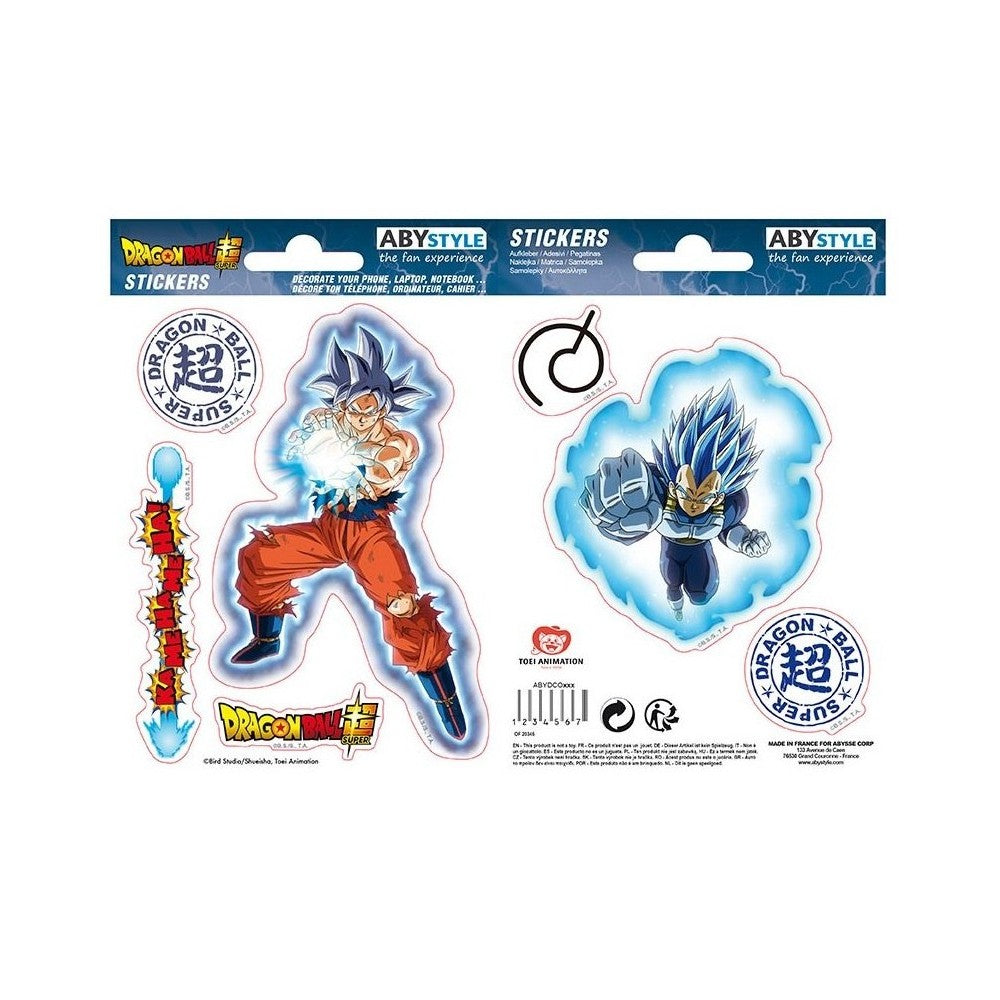 Stickere Dragon Ball Super - 16 x 11 cm - Goku & Vegeta