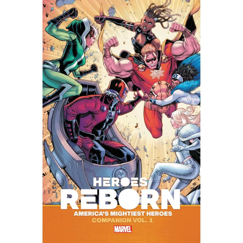 Heroes Reborn America Mightiest Hero Companion TP Vol 01
