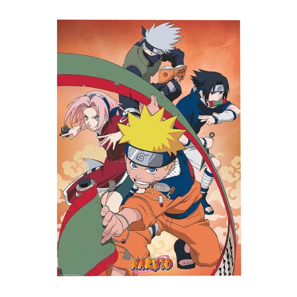 Poster Naruto - Team 7 (52x38)