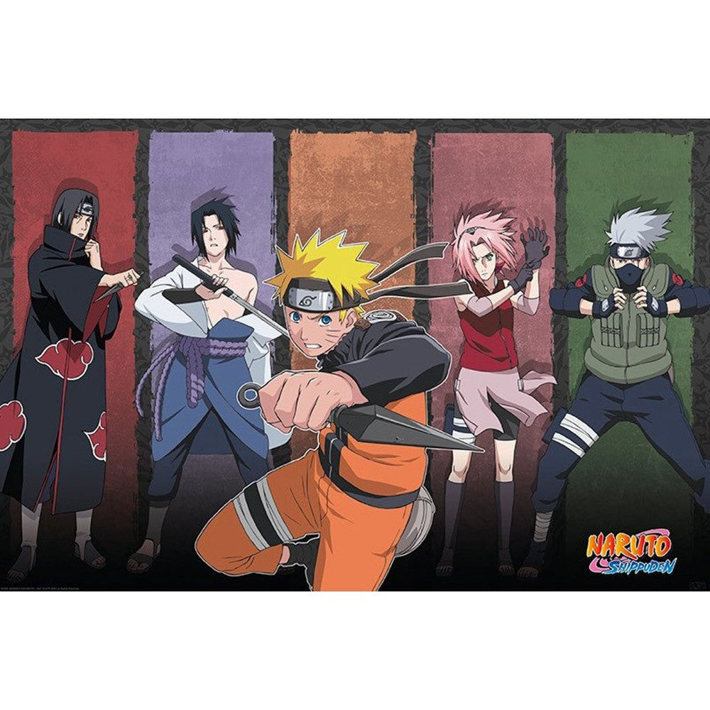 Poster Naruto Shippuden - Naruto & Allies (91.5x61)