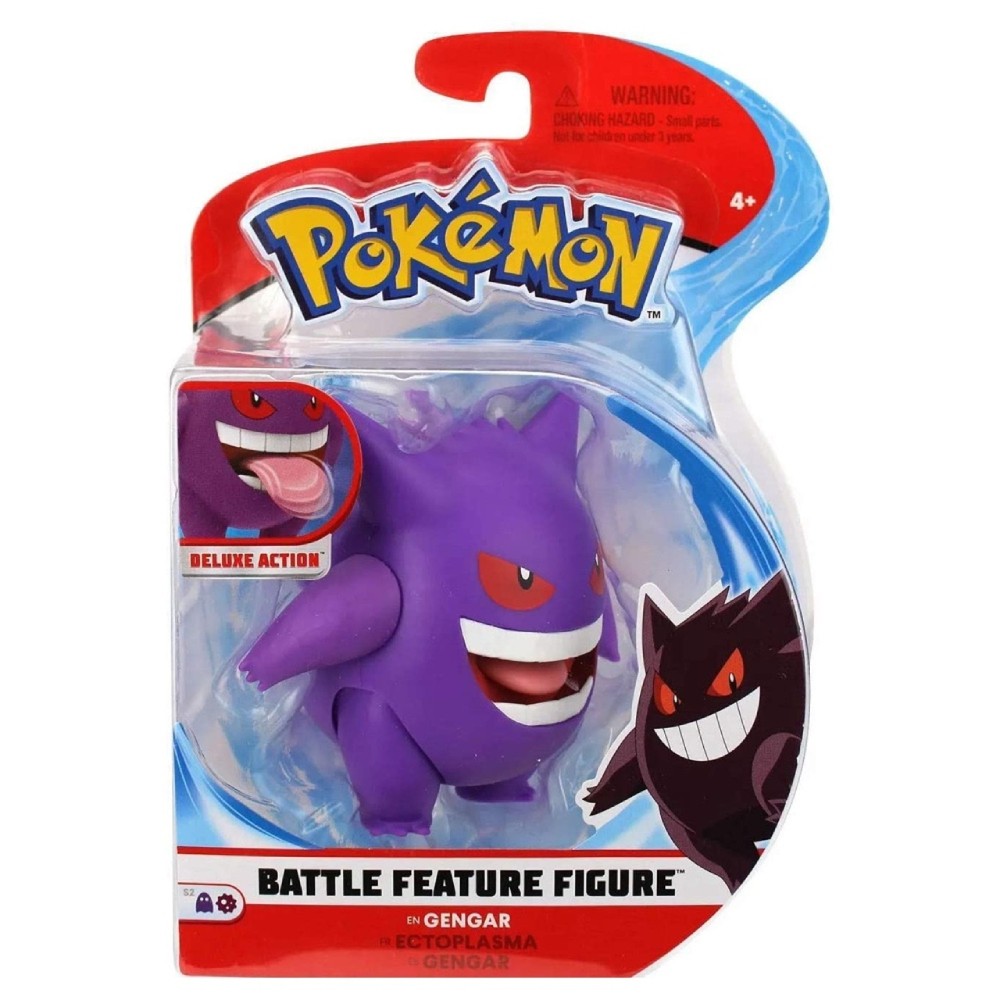 Figurina Articulata Pokemon Battle Feature 11 cm - Gengar