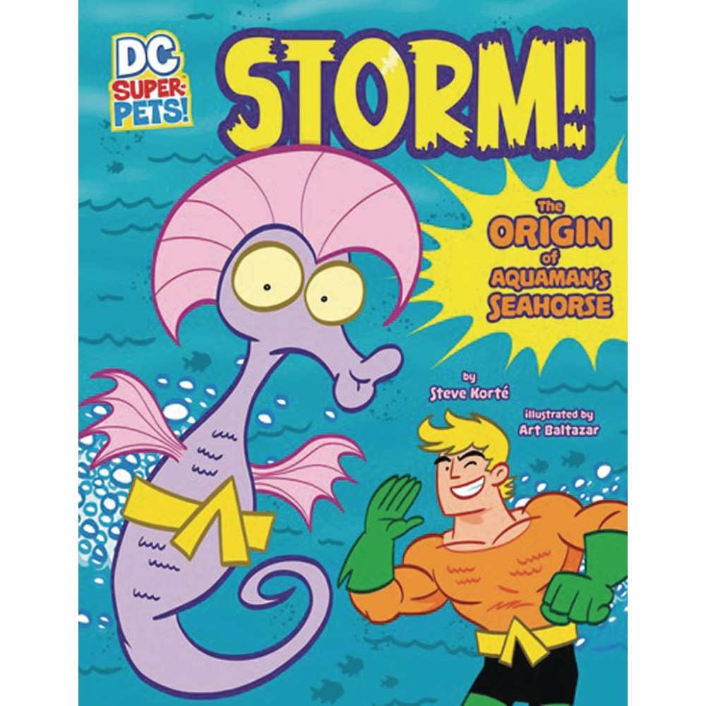 DC Super Pets Storm Origin of Aquaman's Seahorse