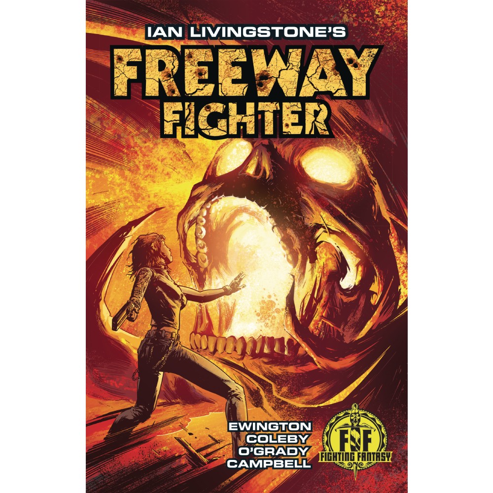 Ian Livingstones Freeway Fighter 02 Cover B Variant Simon Coleby Cover