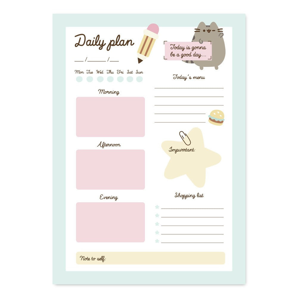 Planner Zilnic Notebook Pusheen Foodie Collection