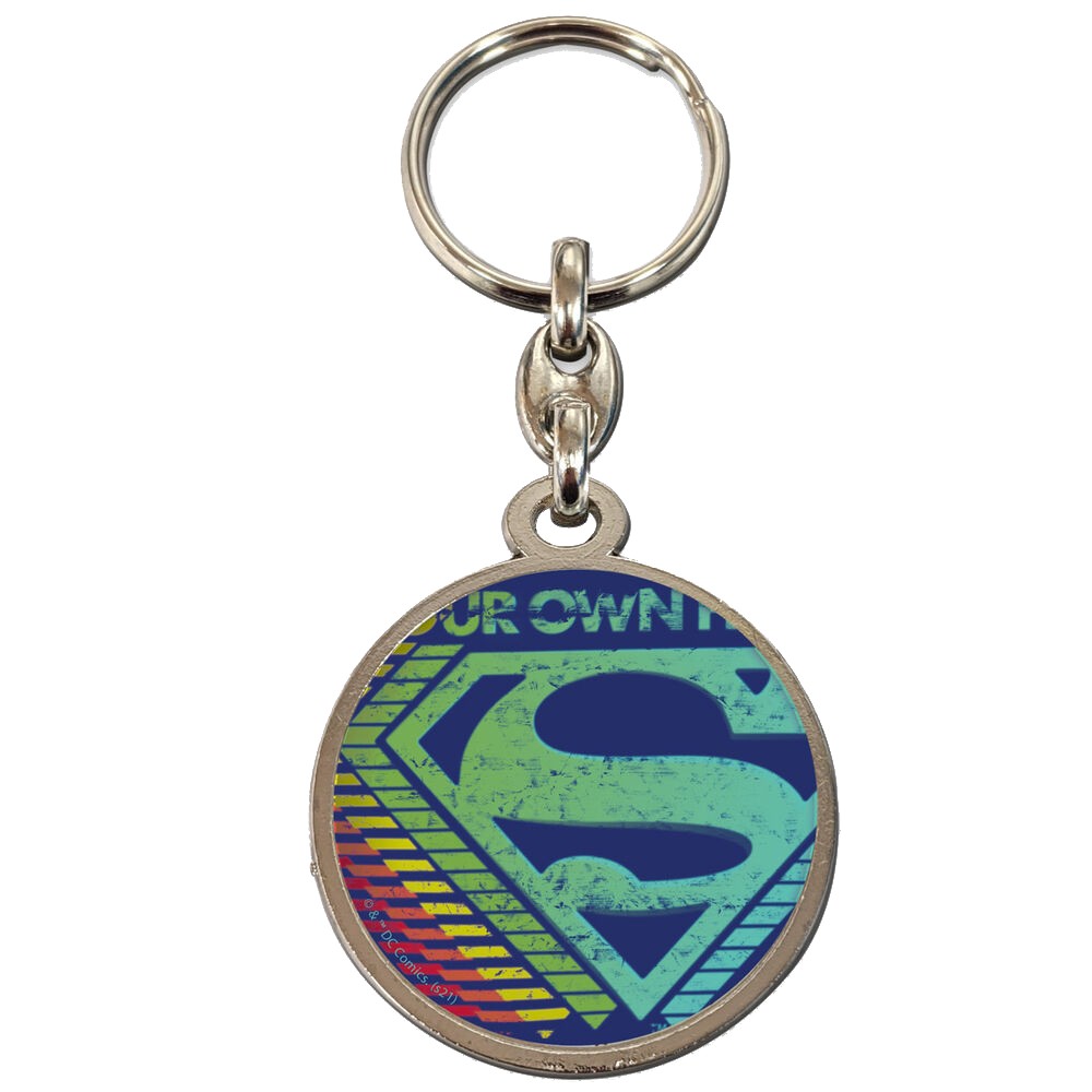 Breloc Metalic DC Comics Superman Logo 7 cm