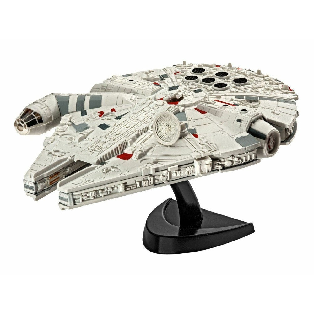 Figurina Kit de Asamblare Star Wars 1/241 Model Set Millennium Falcon 10 cm