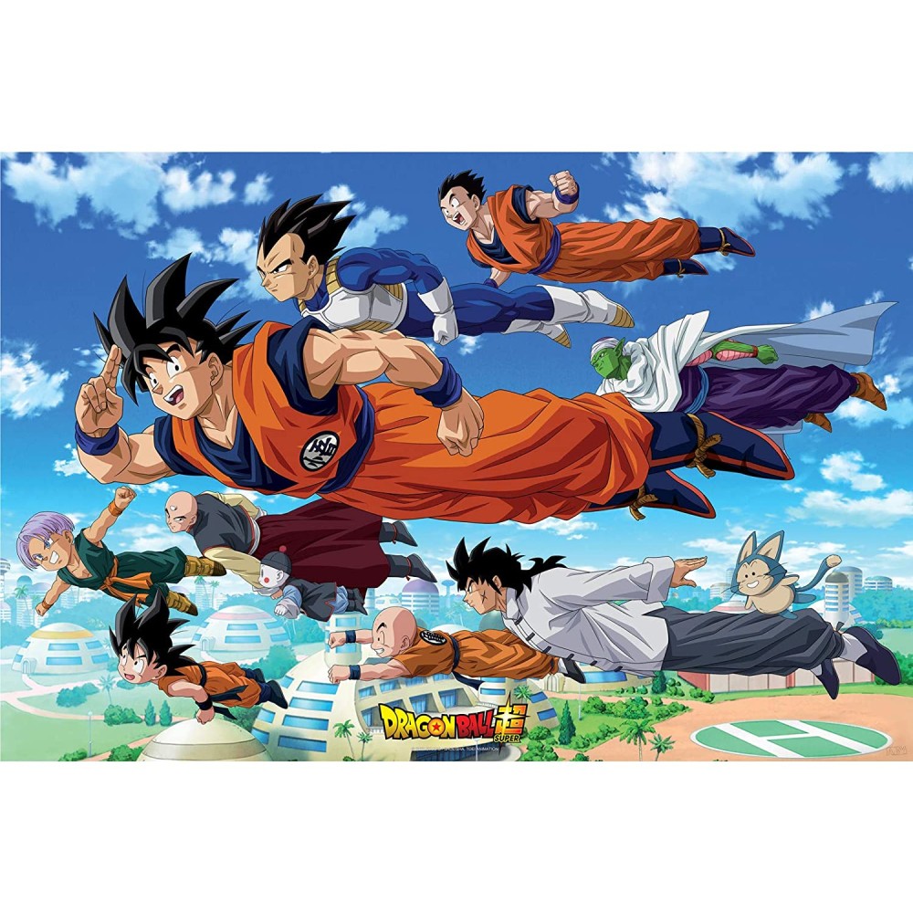 Poster Dragon Ball Super - Goku's Group (91.5x61)