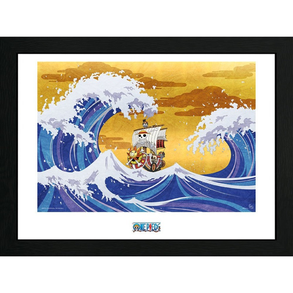 Poster cu Rama One Piece - Thousand Sunny