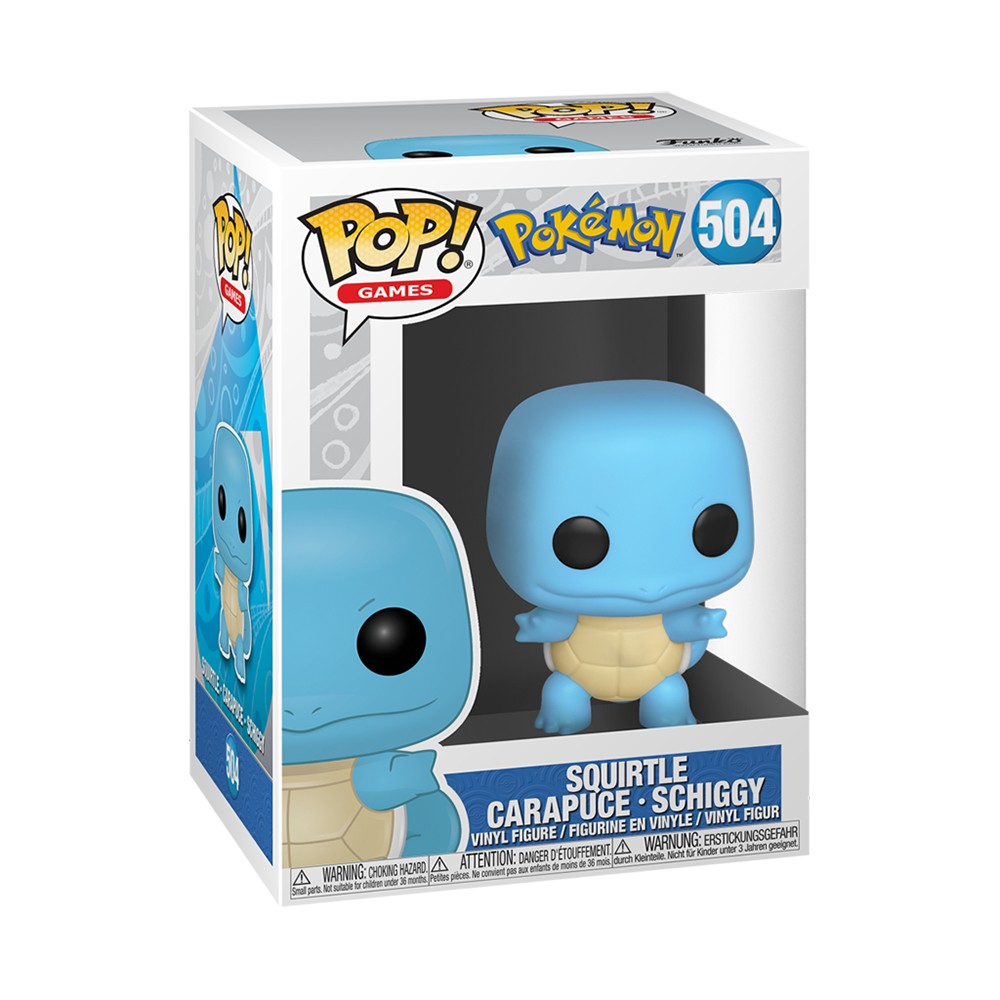 Figurina Funko Pop Pokemon - Squirtle - EMEA