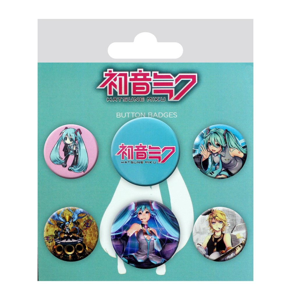 Set Insigne Hatsune Miku - Mix