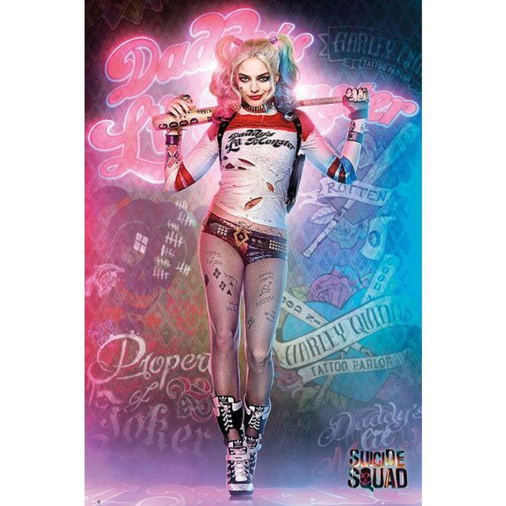 Poster DC Comics - Harley Quinn Suicide Squad (91.5x61)