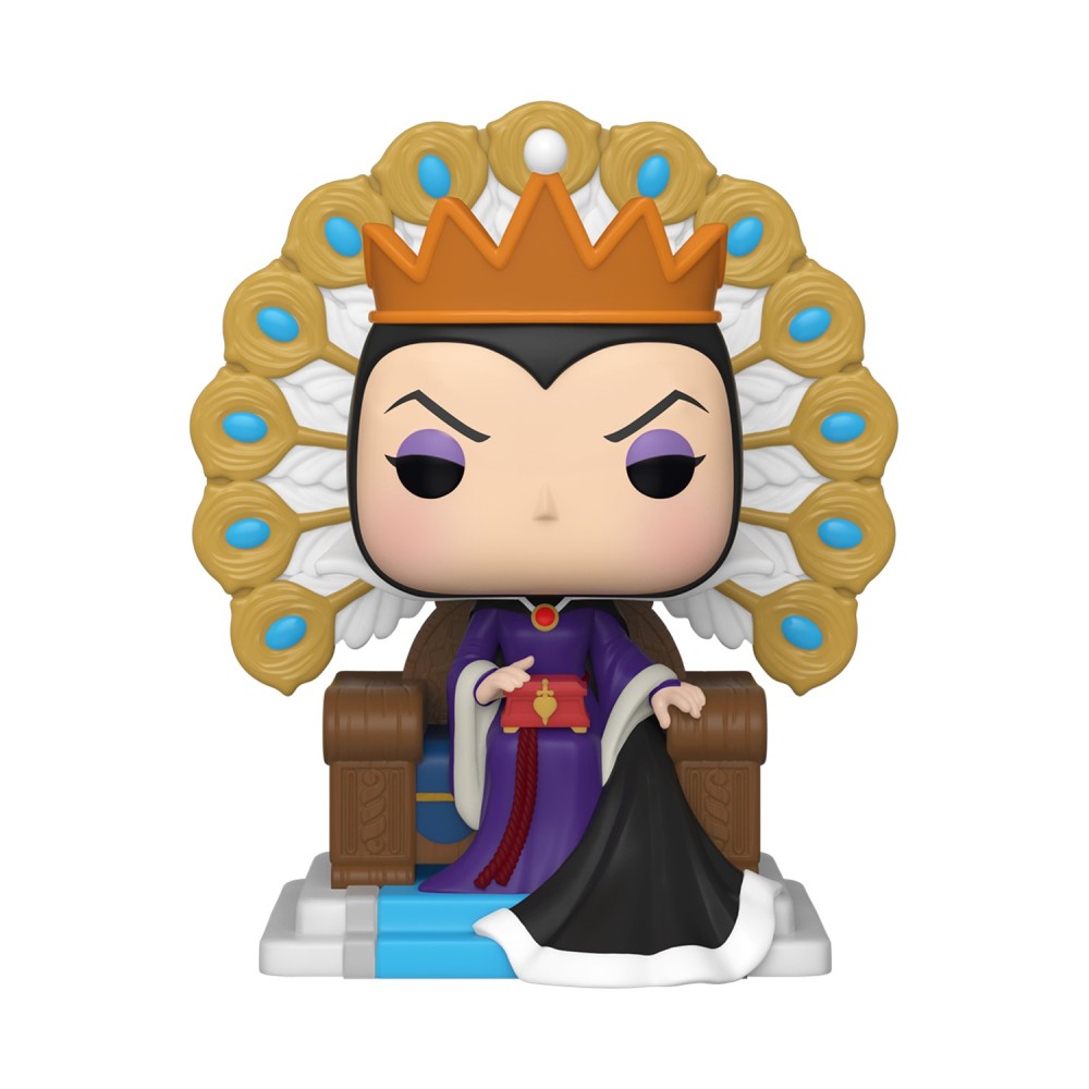 Figurina Funko Pop Deluxe Villains - Evil Queen on Throne