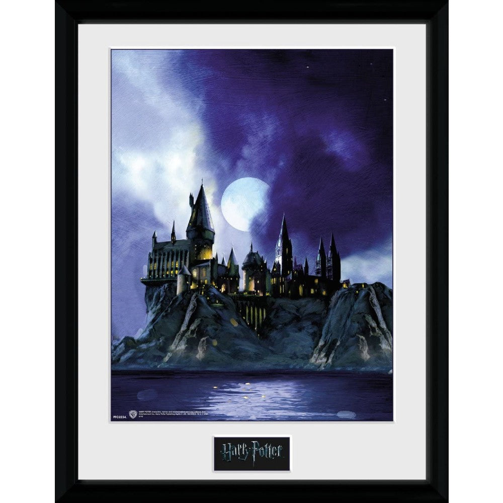 Poster cu Rama Harry Potter - Hogwarts Painted (30x40)