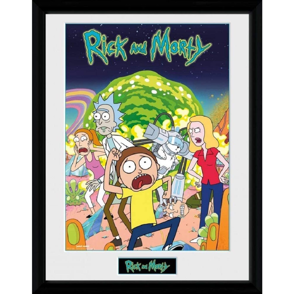 Poster cu Rama Rick and Morty - Compilation