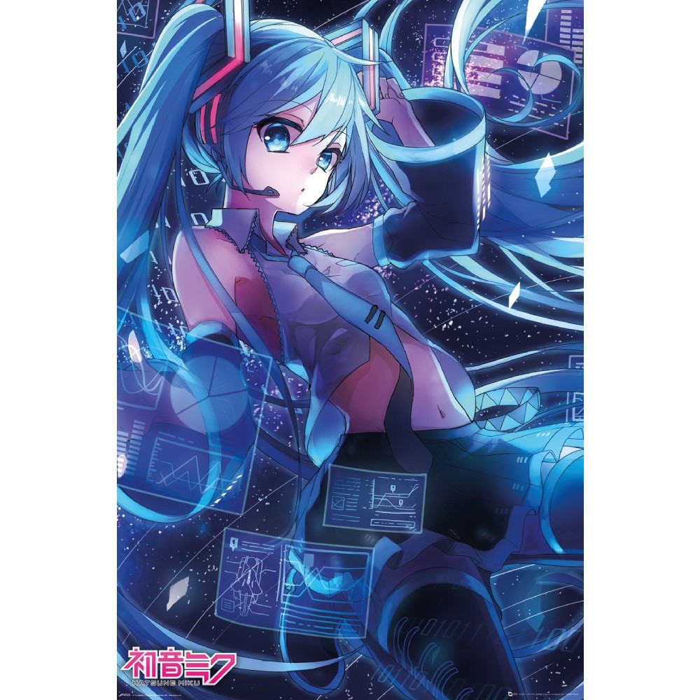 Poster Hatsune Miku - Screen (91.5x61)