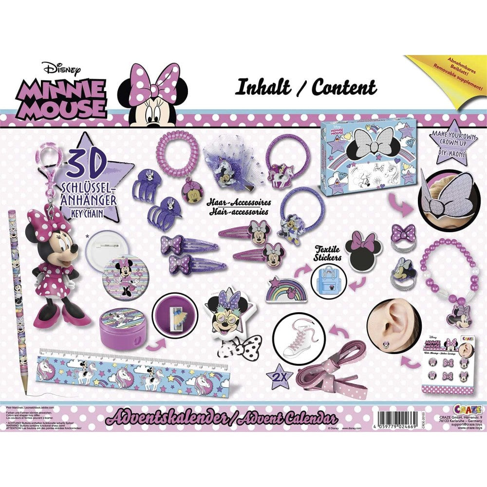 Calendar Advent Craciun - Minnie Mouse