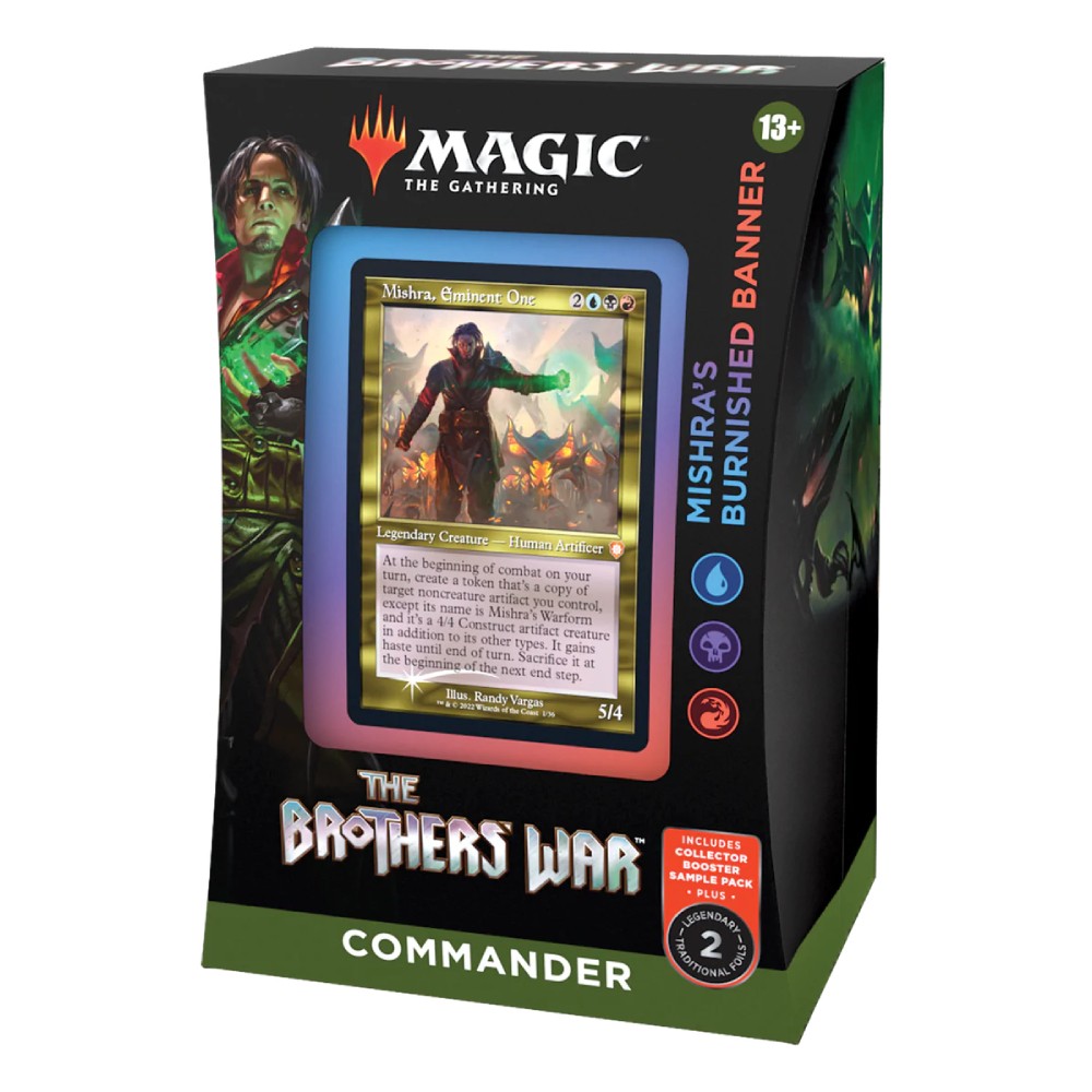 Magic the Gathering - The Brothers War Commander Deck - Mishra\'s Burnished Banner