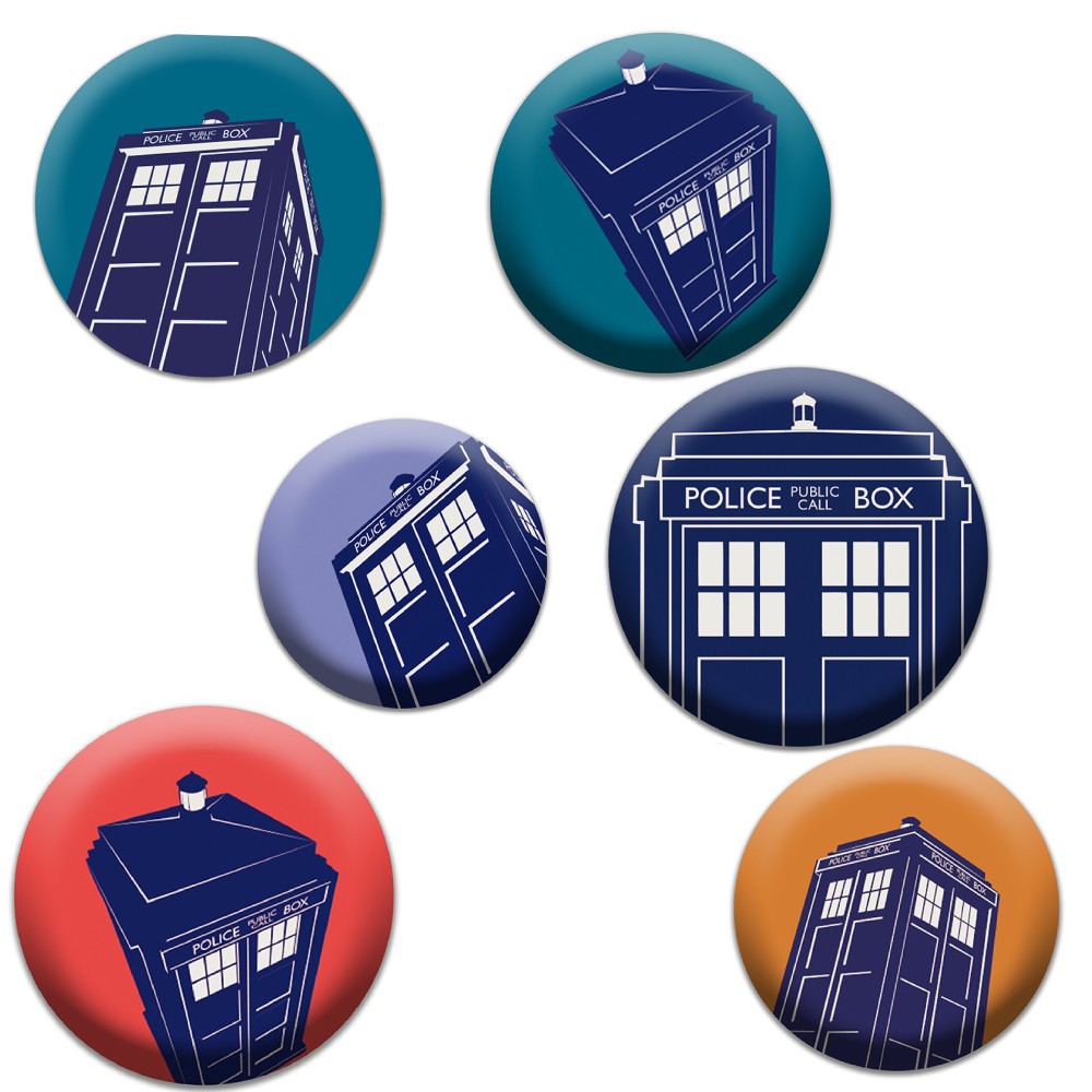 Set Insigne Doctor Who –The Tardis