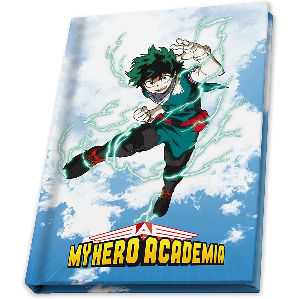 Set Cadou My Hero Academia - Pahar XXL + Insigna + Notebook de Buzunar Heroes