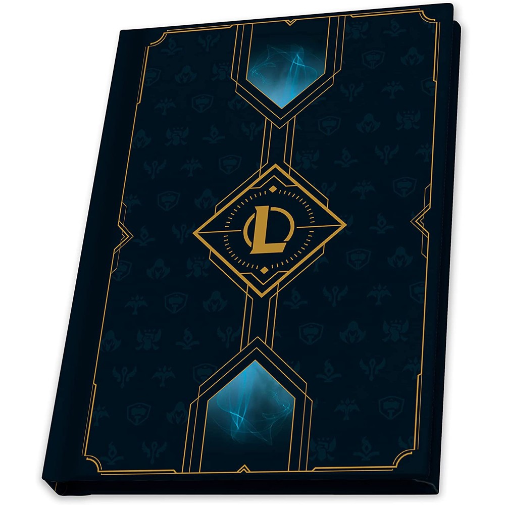 Set Cadou League of Legends - Pahar XXL + Insigna + Notebook Hextech Logo