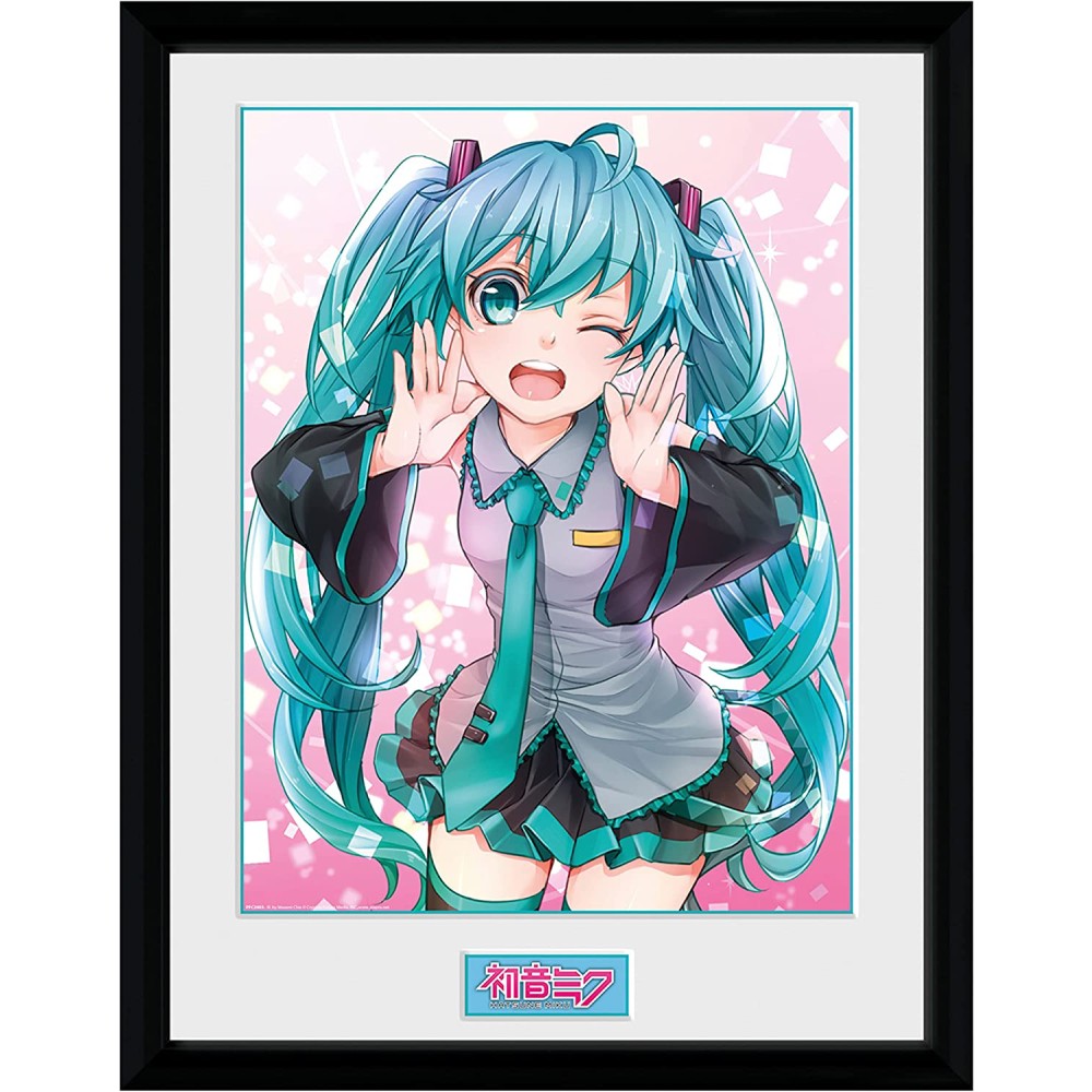 Poster cu Rama Hatsune Miku - Wink (30x40)