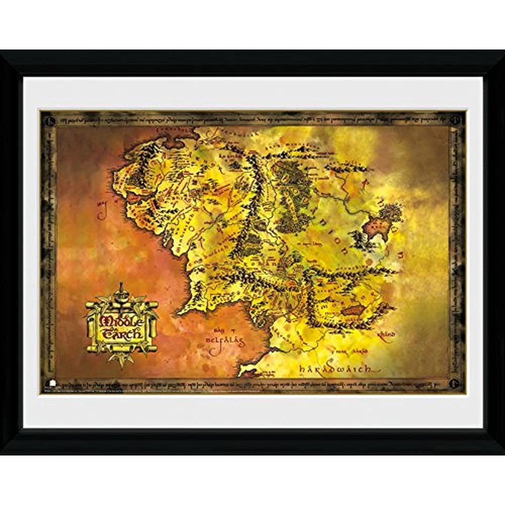 Poster cu Rama Lord of The Rings - Middle Earth (30x40)