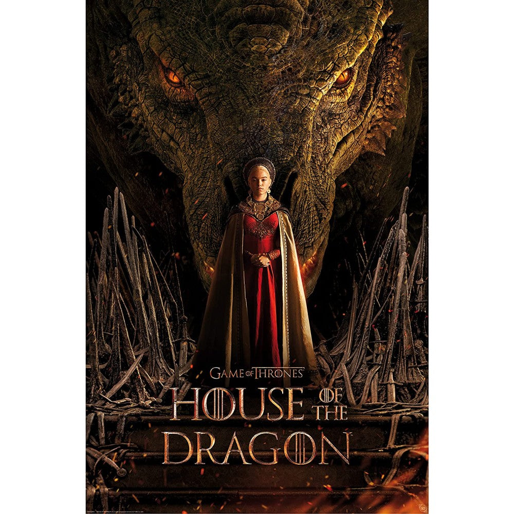 Poster House of the Dragon - Rhaenyra Targaryen (91.5x61)