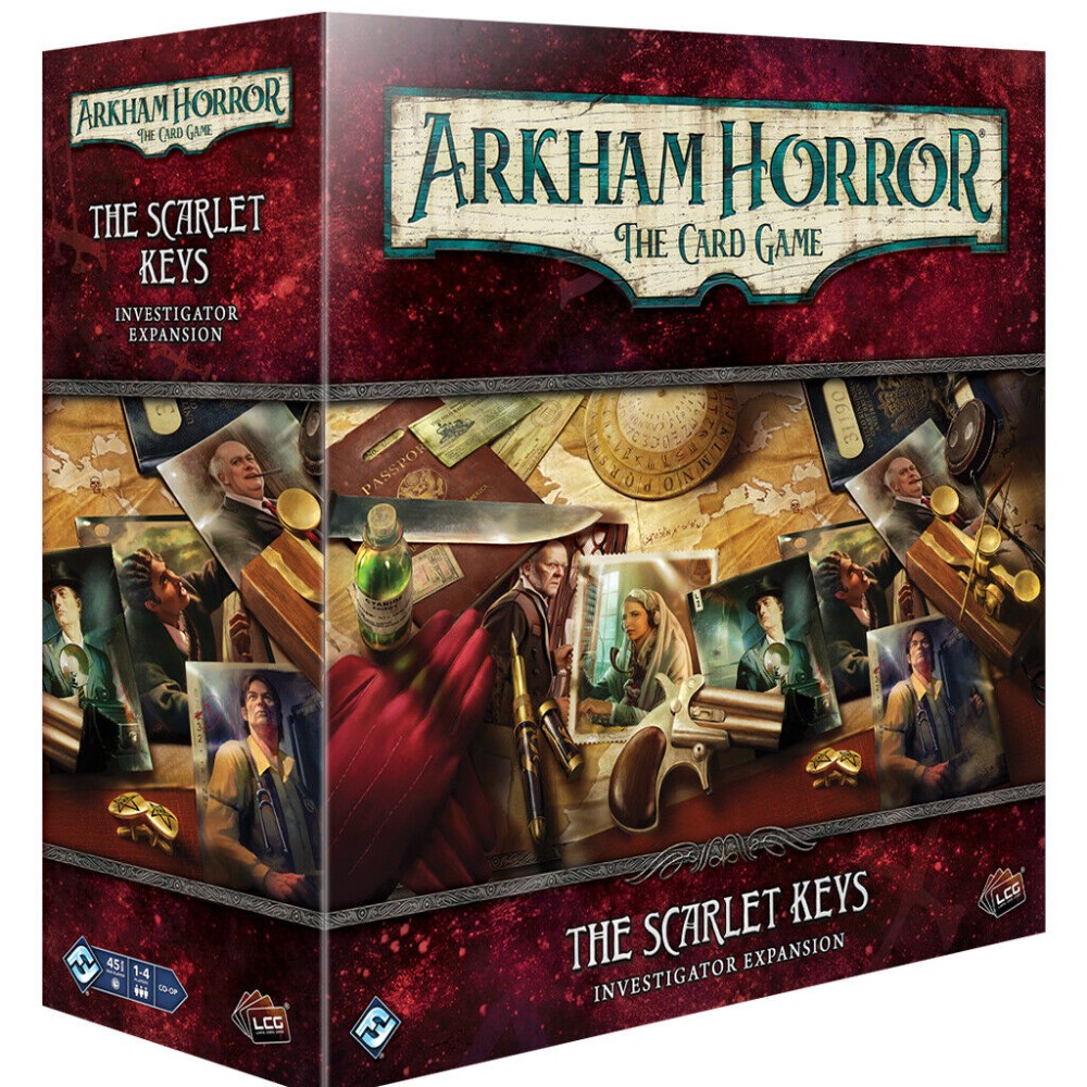 Arkham Horror The Card Game - The Scarlet Keys Investigator Expansion