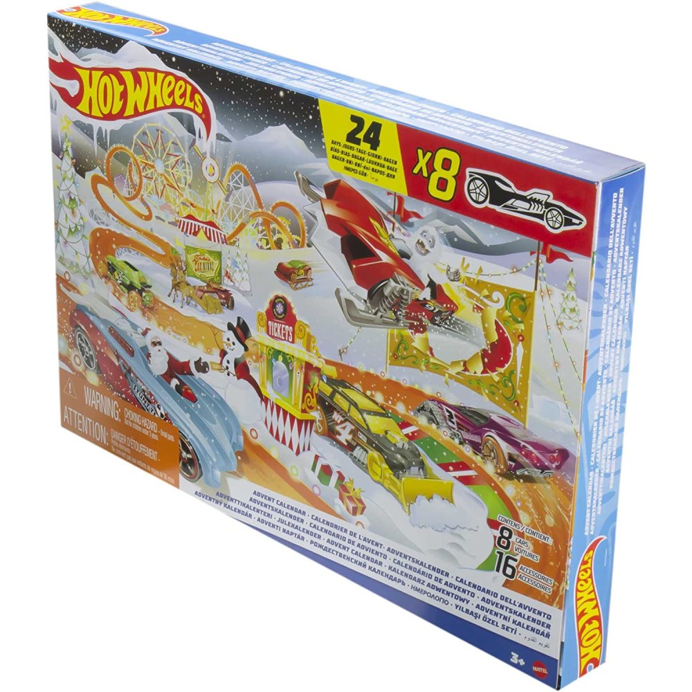 Calendar Advent Mattel Hot Wheels