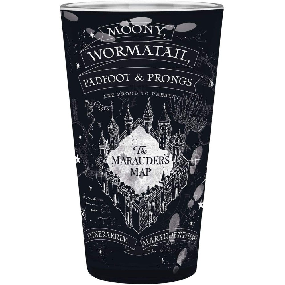 Pahar Mare Harry Potter - 400ml - Marauder\'s Map