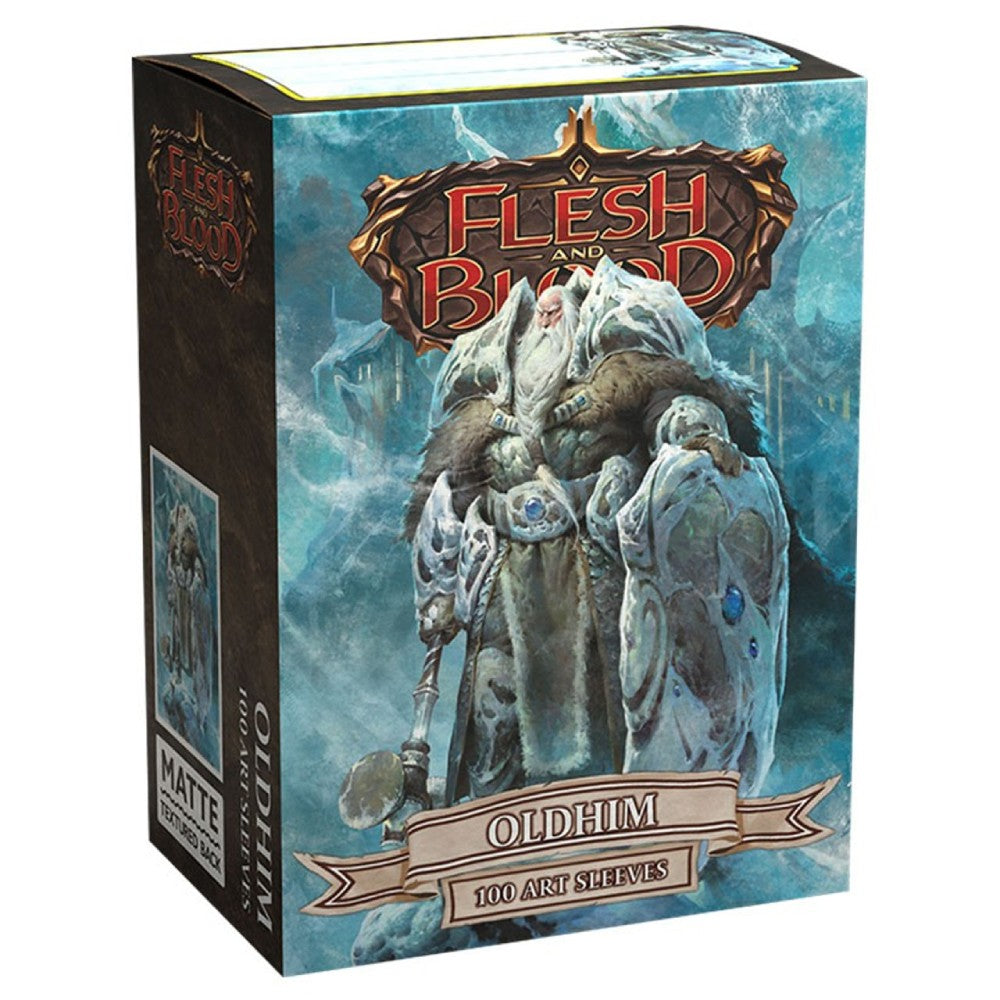 Sleeve-uri Dragon Shield Matte Art - Flesh and Blood Oldhim (100 Bucati)