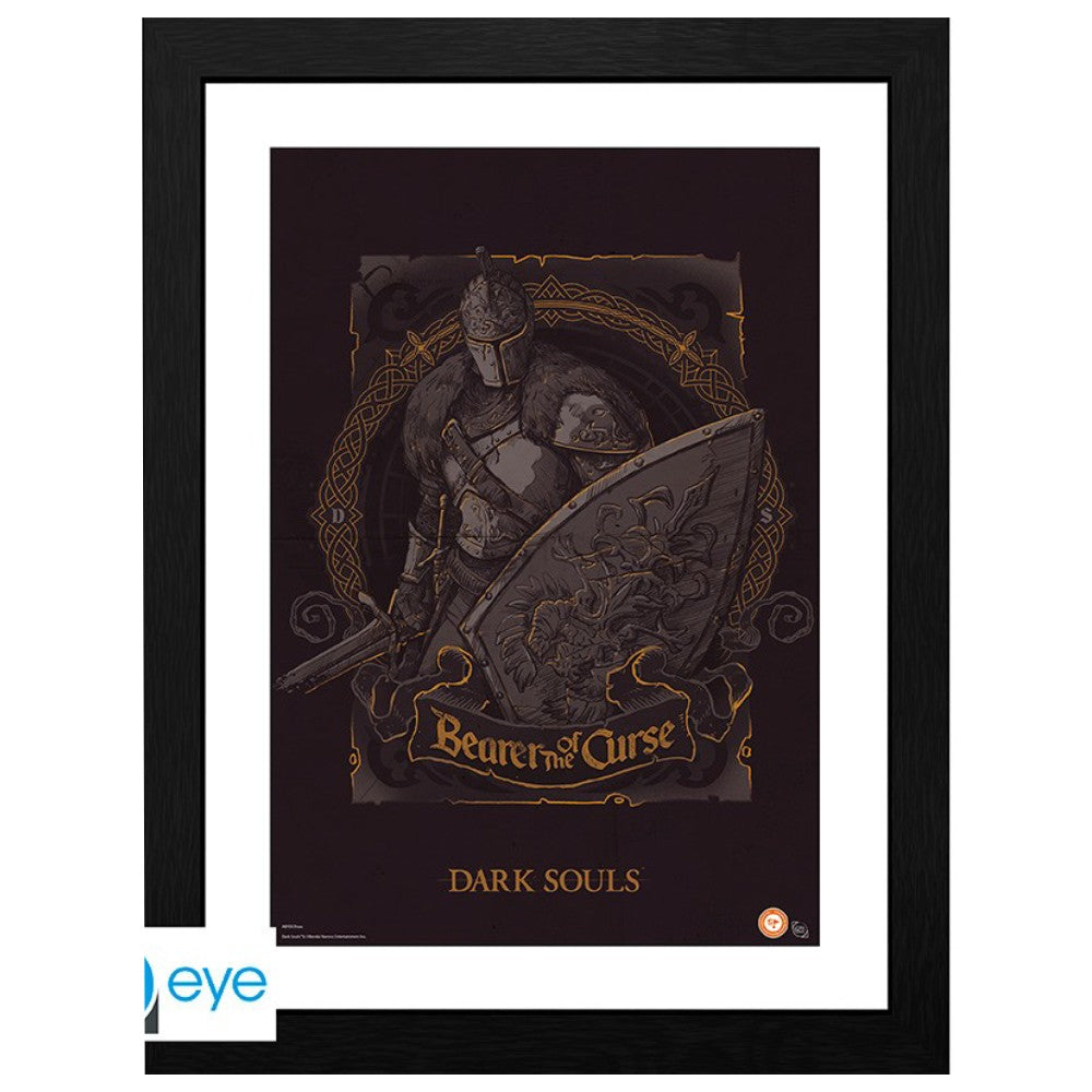Poster cu Rama Dark Souls - Bearer of the Curse (30x40)