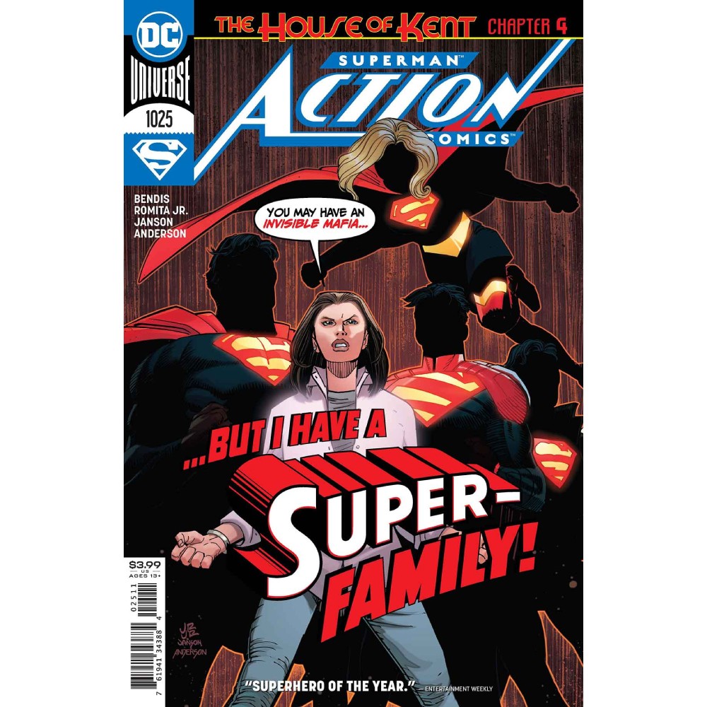 Action Comics 1025 Cover A John Romita Jr & Klaus Janson Cover