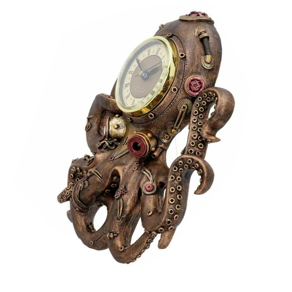 Ceas de Perete Steampunk Octopus Squid