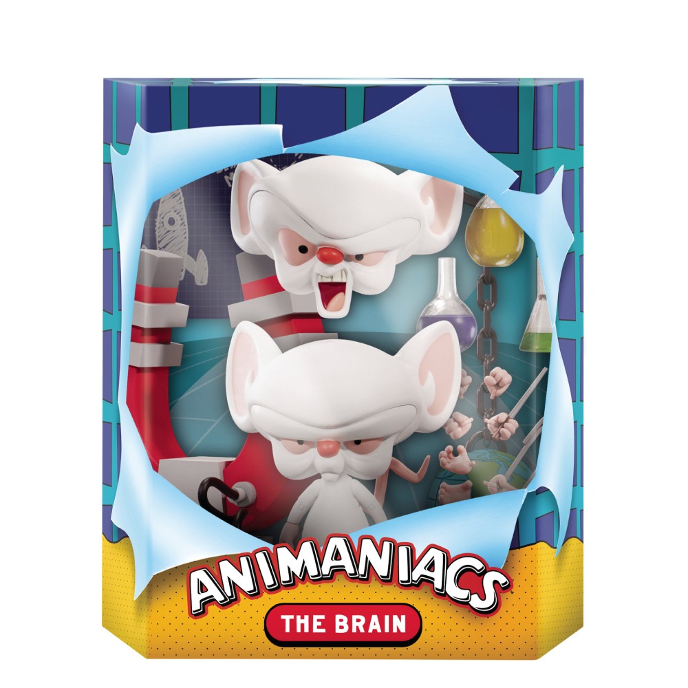 Figurina Articulata Animaniacs Ultimates wv1 Brain