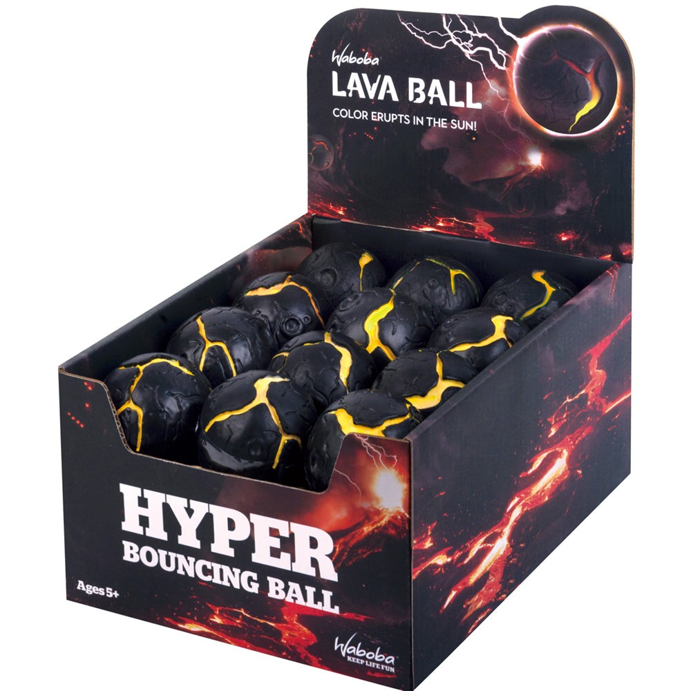 Minge Hiperelastica - Waboba Lava Ball, Schimbatoare de Culori