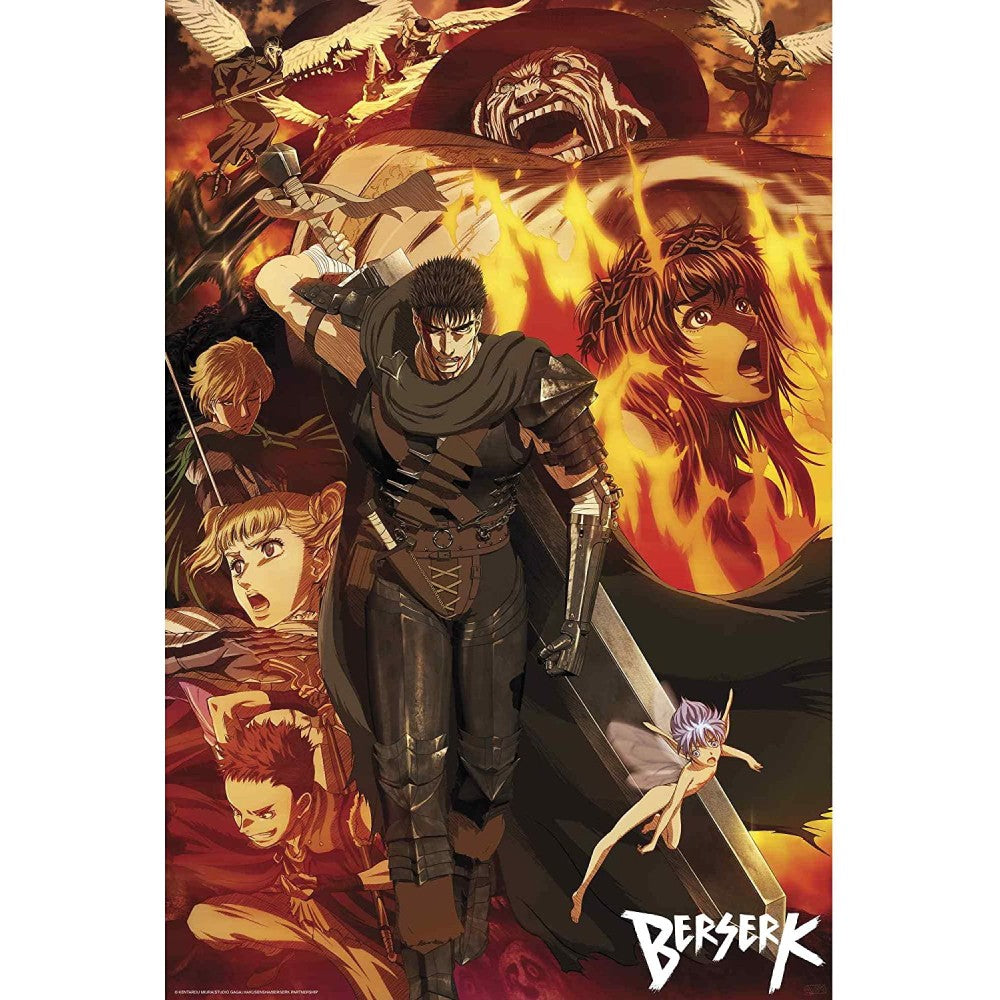 Poster Berserk - Groupe (91.5x61)