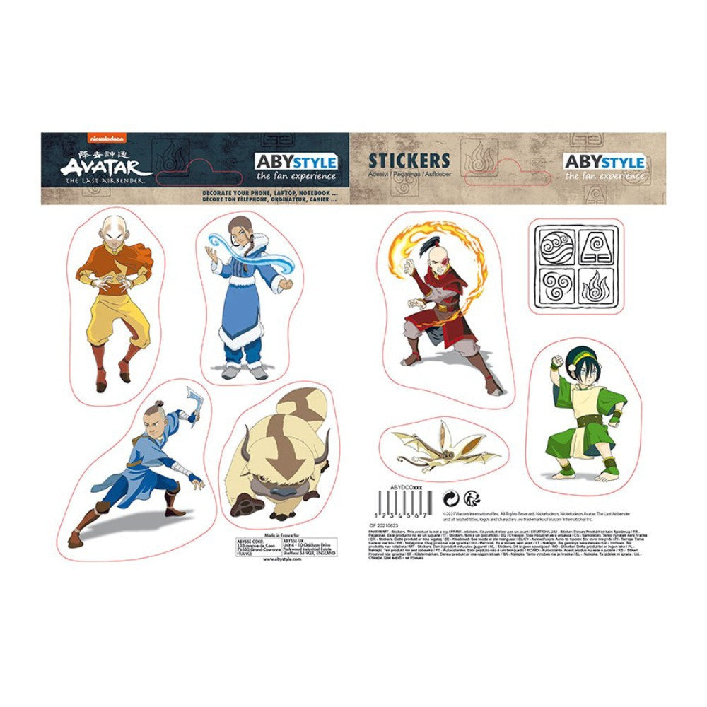 Stickere Avatar - 16x11cm/ 2 sheets - Group